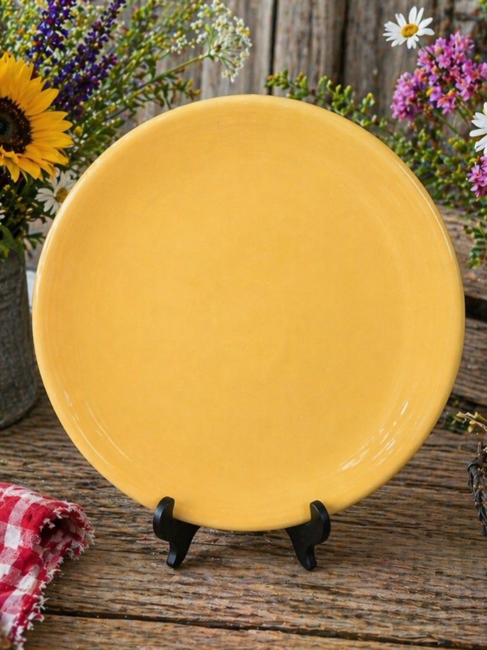 Fiestaware Vintage Yellow Platter